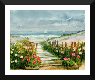 Tallenge - Path to Reach your Goal - Premium Quality A3 Size Framed Poster Paper Print(17 inch X 12 inch, Framed)