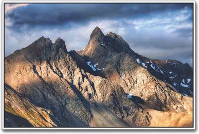 Alps Mountain Amazing Paper Print(12 inch X 18 inch)