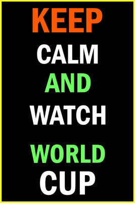 Posterhouzz Keep Calm and Watch World Cup Poster Poster Fine Art Print(18 inch X 12 inch, Rolled)
Posterhouzz Keep Calm and Watch World Cup Poster Poster Fine Art Print(18 inch X 12 inch, Rolled)