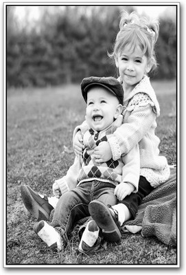 Cute Kids playing Paper Print(18 inch X 12 inch)