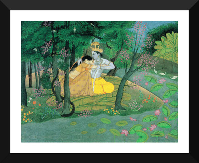 Tallenge - Radha And Krishna In The Grove - Premium Quality A3 Size Framed Poster Paper Print(17 inch X 12 inch, Framed)
Tallenge - Radha And Krishna In The Grove - Premium Quality A3 Size Framed Poster Paper Print(17 inch X 12 inch, Framed)