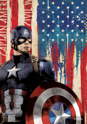 ORKA Marvel-Captain America with Shield Digital Printed with Laminated Paper Print(18 inch X 12 inch, Rolled)
ORKA Marvel-Captain America with Shield Digital Printed with Laminated Paper Print(18 inch X 12 inch, Rolled)