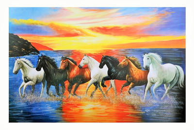 Bm Traders Texture Art Work Painting Of Vastu 7 Horses Unframed Rolled Poster Big (25 X 36 Inches) Paper Print(36 inch X 25 inch, Rolled)
Bm Traders Texture Art Work Painting Of Vastu 7 Horses Unframed Rolled Poster Big (25 X 36 Inches) Paper Print(36 inch X 25 inch, Rolled)