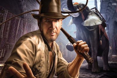 Indiana Jones Hollywood Paper Print(12 inch X 18 inch, Rolled)