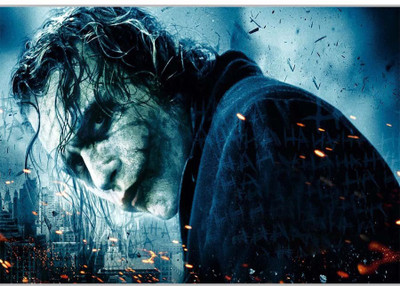 Posterhouzz Batman Joker Paper Print(12 inch X 18 inch, Rolled)