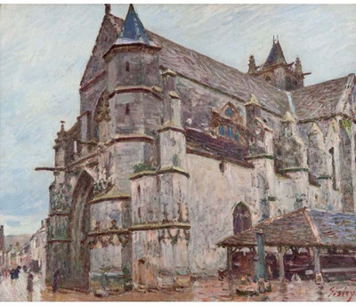 Tallenge Old Masters Collection - Notre-Dame de Moret im Morgenregen by Alfred Sisley - A3 Size Premium Quality Rolled Poster Paper Print(16.5 inch X 11.7 inch, Rolled)
Tallenge Old Masters Collection - Notre-Dame de Moret im Morgenregen by Alfred Sisley - A3 Size Premium Quality Rolled Poster Paper Print(16.5 inch X 11.7 inch, Rolled)
