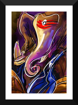 Tallenge - Abstract Art - MahaGanpati Vinayak - Framed A3 Size Poster Paper Print(17 inch X 12 inch, Framed)
Tallenge - Abstract Art - MahaGanpati Vinayak - Framed A3 Size Poster Paper Print(17 inch X 12 inch, Framed)