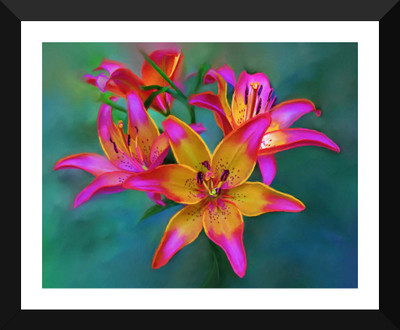 Tallenge - Pink Lilies in a Garden - Premium Quality A3 Size Framed Poster Paper Print(17 inch X 12 inch, Framed)
Tallenge - Pink Lilies in a Garden - Premium Quality A3 Size Framed Poster Paper Print(17 inch X 12 inch, Framed)