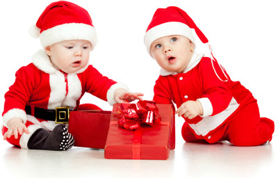 Posterhouzz Christmas Babies Paper Print(12 inch X 18 inch, Rolled)