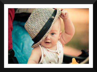 Tallenge - Baby n Hat Wall Poster - Framed Poster 12x17 Inches Paper Print(17 inch X 12 inch, Framed)
Tallenge - Baby n Hat Wall Poster - Framed Poster 12x17 Inches Paper Print(17 inch X 12 inch, Framed)