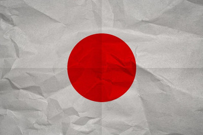 Posterhouzz Japanese Flag Fine Art Print(12 inch X 18 inch, Rolled)