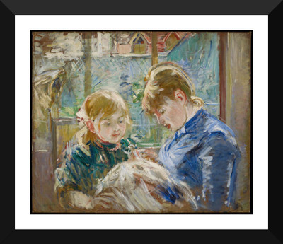 Tallenge Old Masters Collection - The Artist's Daughter, Julie, with her Nanny by Berthe Morisot - Premium Quality A3 Size Framed Poster Paper Print(17 inch X 12 inch, Framed)
Tallenge Old Masters Collection - The Artist's Daughter, Julie, with her Nanny by Berthe Morisot - Premium Quality A3 Size Framed Poster Paper Print(17 inch X 12 inch, Framed)