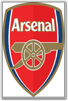 Arsenal inspired Paper Print(18 inch X 12 inch)
