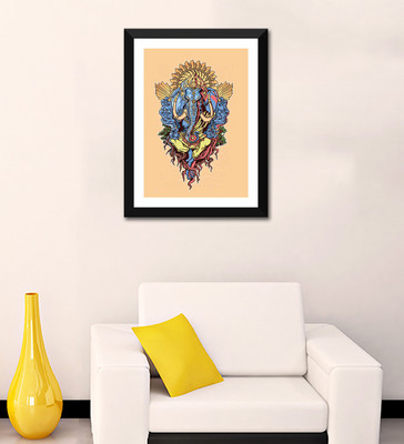 Tallenge - Modern Art - Ganpati Vinayak - Framed Digital Art Print On Photographic Paper(12 inch X 8 inch, Framed)
Tallenge - Modern Art - Ganpati Vinayak - Framed Digital Art Print On Photographic Paper(12 inch X 8 inch, Framed)