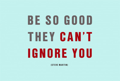 Posterhouzz Be So Good They Can't Ignore You - Steve Martin - Poster Paper Print(12 inch X 18 inch, Rolled)
Posterhouzz Be So Good They Can't Ignore You - Steve Martin - Poster Paper Print(12 inch X 18 inch, Rolled)