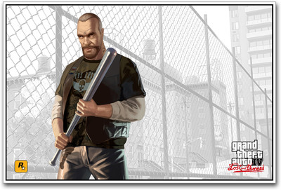 GTA Lost and Damned Paper Print(12 inch X 18 inch)
