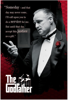 Original Quotes Decorative God Father Movie Poster Paper Print(26 inch X 14 inch, Rolled)
Original Quotes Decorative God Father Movie Poster Paper Print(26 inch X 14 inch, Rolled)