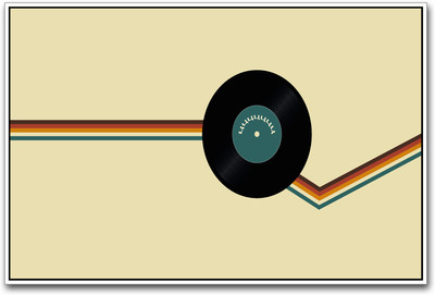 Vinyl Record art Paper Print(12 inch X 18 inch)