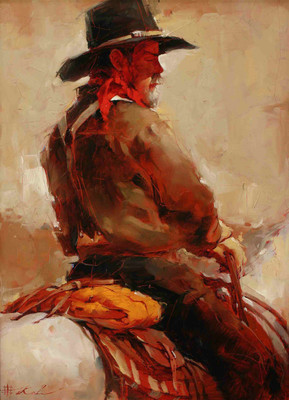 Posterhouzz Western Fine Art Print Poster Fine Art Print(18 inch X 12 inch, Rolled)