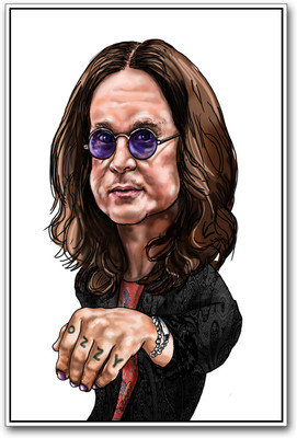 Ozzy Osbourne Photographic Paper(18 inch X 12 inch)