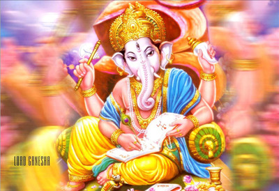 God Posters Religious Ganesh Ji (Non Tearable Synthetic Material) Fine Art Print(13 inch X 19 inch, Card Board Rolling)
God Posters Religious Ganesh Ji (Non Tearable Synthetic Material) Fine Art Print(13 inch X 19 inch, Card Board Rolling)