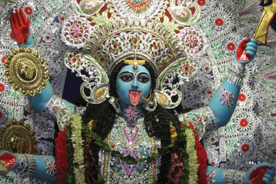 Posterhouzz Maa Kali Poster Fine Art Print(12 inch X 18 inch, Rolled)