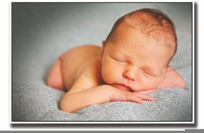 Posterhouzz Newborn cute baby sleeping Fine Art Print(12 inch X 18 inch, Rolled)