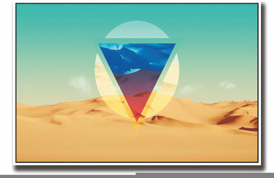 Posterhouzz Triangle and dessert abstract Fine Art Print(12 inch X 18 inch, Rolled)
Posterhouzz Triangle and dessert abstract Fine Art Print(12 inch X 18 inch, Rolled)