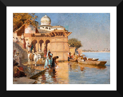 Tallenge Modern Masters Collection - Along the Ghats, Mathura by Edwin Lord Weeks - Premium Quality A3 Size Framed Poster Paper Print(17 inch X 12 inch, Framed)
Tallenge Modern Masters Collection - Along the Ghats, Mathura by Edwin Lord Weeks - Premium Quality A3 Size Framed Poster Paper Print(17 inch X 12 inch, Framed)