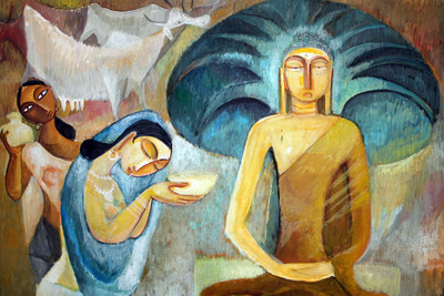 Tallenge - Sujatha Offering Buddha His First Meal - A3 Size Rolled Poster Paper Print(16.5 inch X 11.7 inch, Rolled)
Tallenge - Sujatha Offering Buddha His First Meal - A3 Size Rolled Poster Paper Print(16.5 inch X 11.7 inch, Rolled)