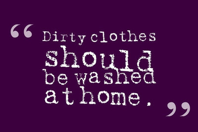 Posterhouzz Dirty Clothes Poster Fine Art Print(12 inch X 18 inch, Rolled)