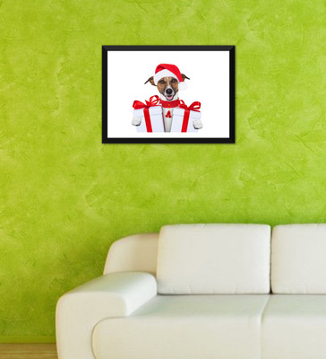 Tallenge - Christmas Art - Happy Dog - Ready To Hang Framed A3 Size Poster Paper Print(17 inch X 12 inch, Framed)
Tallenge - Christmas Art - Happy Dog - Ready To Hang Framed A3 Size Poster Paper Print(17 inch X 12 inch, Framed)