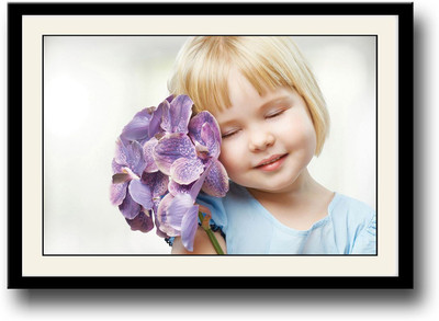 Cute Girl with Blue flowers Fine Art Print(10 inch X 14 inch, Framed)
Cute Girl with Blue flowers Fine Art Print(10 inch X 14 inch, Framed)
