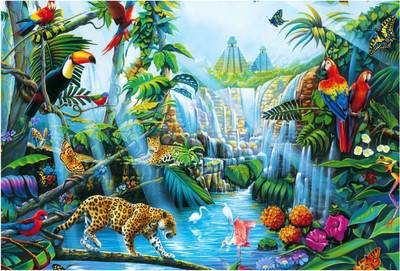 Jungle Pond Wallpaper Paper Print(13 inch X 19 inch, Rolled)
Jungle Pond Wallpaper Paper Print(13 inch X 19 inch, Rolled)