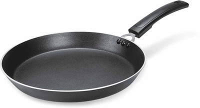 OK (Mini) King Taper Fry Pan 21 cm diameter(Aluminium, Non-stick), Grey