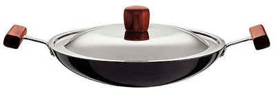 Hawkins Futura Breakfast AppacHard Anodizedtty with Lid Kadhai 22 cm with Lid(Hard Anodised, Non-stick), Black
Hawkins Futura Breakfast AppacHard Anodizedtty with Lid Kadhai 22 cm with Lid(Hard Anodised, Non-stick), Black