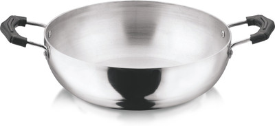 Suruchi Kadhai 18 cm(Aluminium, Induction Bottom), Steel
