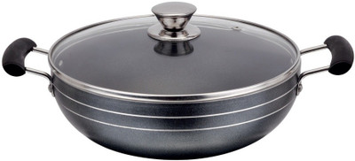 Bright Home Appliances Kadhai 0 cm with Lid(Aluminium, Non-stick), Black, Bright Home Appliances Kadhai 0 cm(Aluminium, Non-stick), Black
Bright Home Appliances Kadhai 0 cm with Lid(Aluminium, Non-stick), Black, Bright Home Appliances Kadhai 0 cm(Aluminium, Non-stick), Black