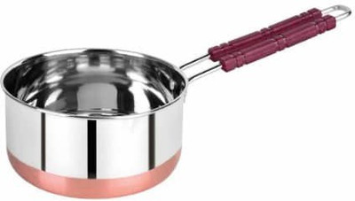 Ratna Copper Bottom Saucepan 10 Milk Pan 20 cm diameter(Stainless Steel, Induction Bottom), Silver
Ratna Copper Bottom Saucepan 10 Milk Pan 20 cm diameter(Stainless Steel, Induction Bottom), Silver
