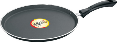 Pigeon Special Tawa 25 cm diameter(Aluminium, Non-stick), Black