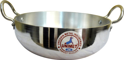 JK Vallabhdas Kadhai 26 cm(Aluminium), Steel