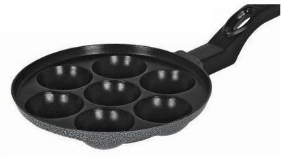 Bright Home Appliances Appamhan Paniarakkal Pan 17 cm diameter(Aluminium, Non-stick), Black
Bright Home Appliances Appamhan Paniarakkal Pan 17 cm diameter(Aluminium, Non-stick), Black