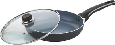 Vinod 28 cm Fry Pan with Lid Fry Pan 28 cm diameter with Lid(Aluminium, Non-stick), Black
Vinod 28 cm Fry Pan with Lid Fry Pan 28 cm diameter with Lid(Aluminium, Non-stick), Black