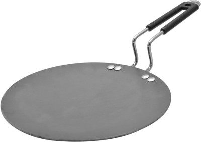 Madhu Tawa 26 cm diameter(Iron), Black