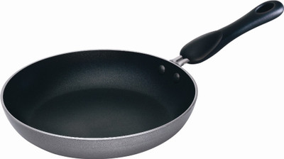 Premier Fry Pan 24 cm diameter(Aluminium, Non-stick), Black