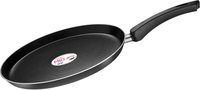 Pigeon Tawa 25 cm diameter(Aluminium, Non-stick), Black