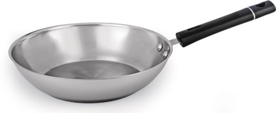 Chefkraft Tri Ply Fry Pan 22 cm diameter(Stainless Steel, Induction Bottom), Silver
Chefkraft Tri Ply Fry Pan 22 cm diameter(Stainless Steel, Induction Bottom), Silver