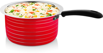 CookAid Stainless Steel Sauce Pan 17 cm Red Sauce Pan 17 cm diameter(Stainless Steel)
CookAid Stainless Steel Sauce Pan 17 cm Red Sauce Pan 17 cm diameter(Stainless Steel)