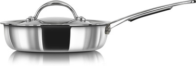 Stahl Artisan Fry Fry Pan 20 cm diameter with Lid(Stainless Steel, Induction Bottom)
Stahl Artisan Fry Fry Pan 20 cm diameter with Lid(Stainless Steel, Induction Bottom)