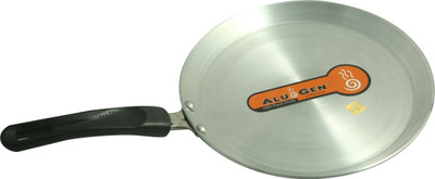 Alugen Tawa 25 cm diameter(Aluminium), Silver